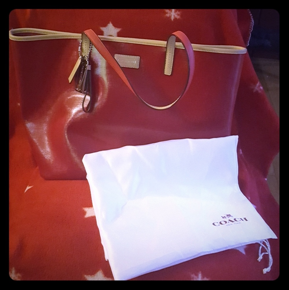 Authentic Coach Large Tote